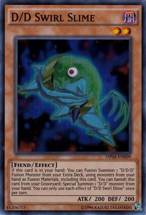 D/D Swirl Slime (Super Rare) (OP04-EN009) - OTS Tournament Pack 4 Unlimited