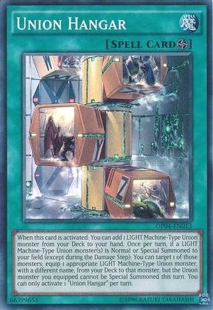 Union Hangar (Super Rare) (OP04-EN013) - OTS Tournament Pack 4 Unlimited
