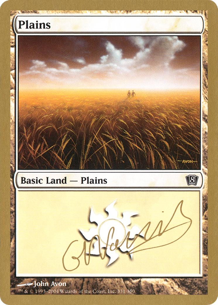 Plains (331) - 2004 Gabriel Nassif (8ED) [World Championship Decks 2004]