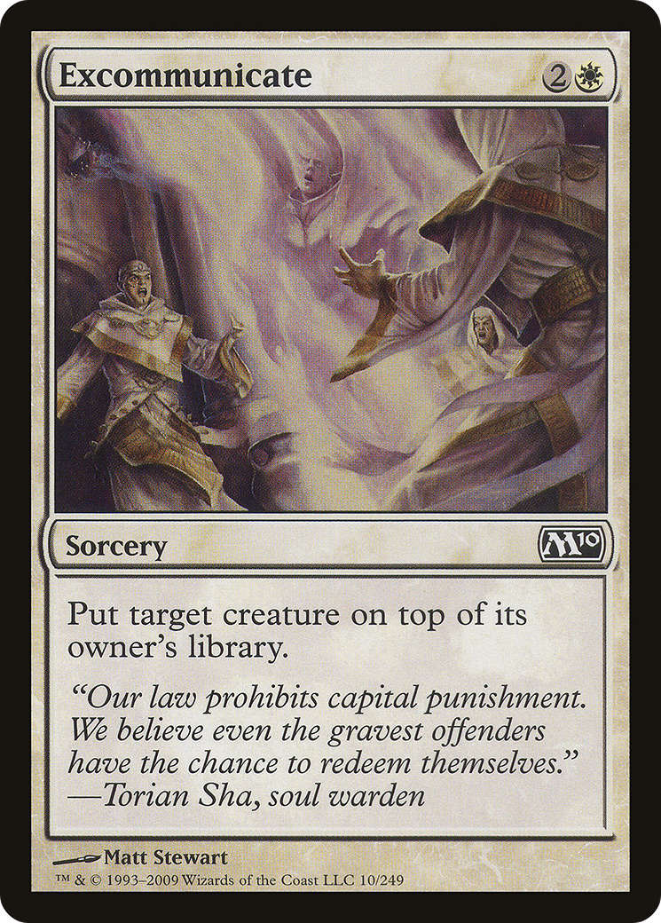 Excommunicate (M10-010) [Magic 2010]
