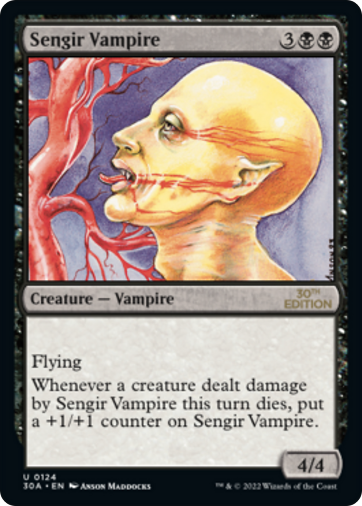 Sengir Vampire (30A-124) [30th Anniversary Edition]