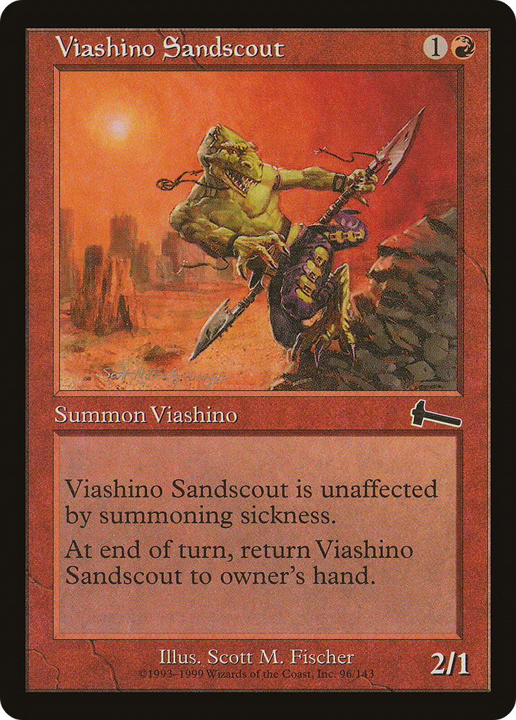 Viashino Sandscout (ULG-096) [Urza's Legacy]