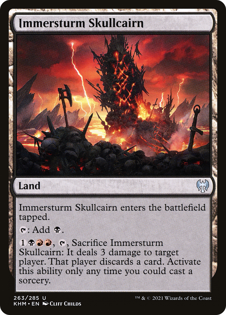 Immersturm Skullcairn (KHM-263) [Kaldheim] Foil