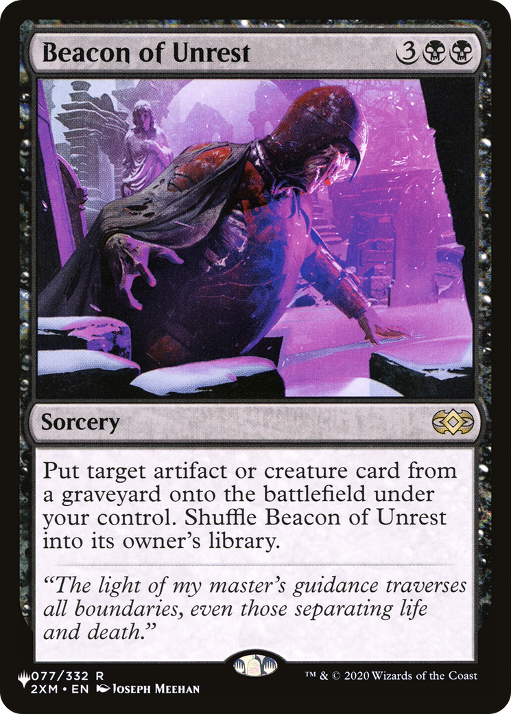 Beacon of Unrest (LIST-077/332) [The List]