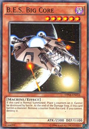 B.E.S. Big Core (Common) (OP04-EN016) - OTS Tournament Pack 4 Unlimited
