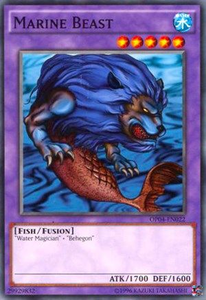 Marine Beast (Common) (OP04-EN022) - OTS Tournament Pack 4 Unlimited