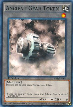 Token: Ancient Gear (Common) (SR03-ENTKN) - Structure Deck: Machine Reactor 1st Edition