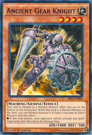 Ancient Gear Knight (Common) (SR03-EN009) - Structure Deck: Machine Reactor Unlimited
