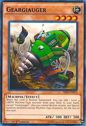 Geargiauger (Common) (SR03-EN012) - Structure Deck: Machine Reactor Unlimited