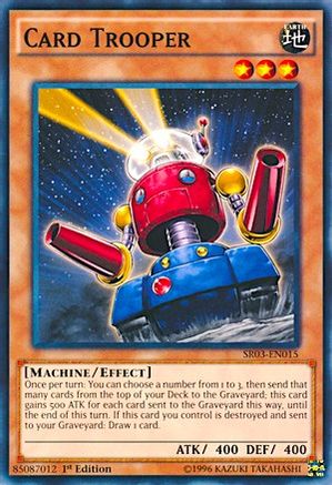 Card Trooper (Common) (SR03-EN015) - Structure Deck: Machine Reactor Unlimited