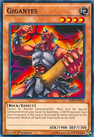 Gigantes (Common) (SR03-EN016) - Structure Deck: Machine Reactor Unlimited