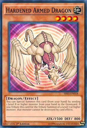 Hardened Armed Dragon (Common) (SR03-EN018) - Structure Deck: Machine Reactor 1st Edition