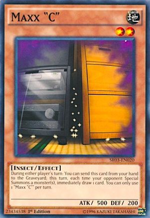 Maxx "C" (Common) (SR03-EN020) - Structure Deck: Machine Reactor 1st Edition