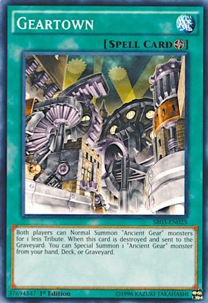 Geartown (Common) (SR03-EN025) - Structure Deck: Machine Reactor 1st Edition