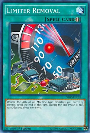 Limiter Removal (Common) (SR03-EN028) - Structure Deck: Machine Reactor Unlimited