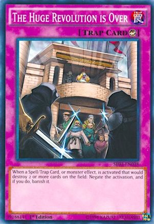 The Huge Revolution is Over (Common) (SR03-EN038) - Structure Deck: Machine Reactor Unlimited
