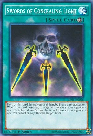 Swords of Concealing Light (Common) (SR04-EN026) - Structure Deck: Dinosmasher's Fury 1st Edition