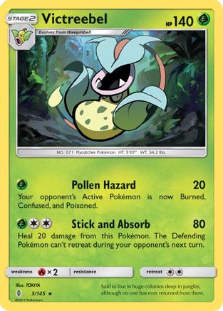 Victreebel (003/145) [SM  Guardians Rising] - Rare