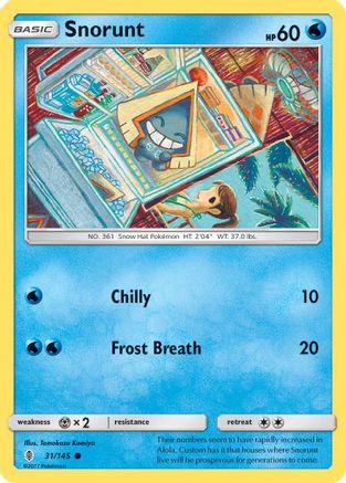 Snorunt (031/145) [SM  Guardians Rising] - Common
