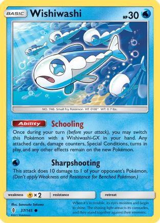 Wishiwashi (037/145) [SM  Guardians Rising] - Common