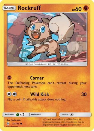 Rockruff (073/145) [SM  Guardians Rising] - Common