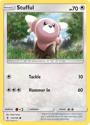 Stufful (112/145) [SM  Guardians Rising] - Common