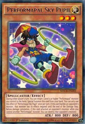 Performapal Sky Pupil (Rare) (MACR-EN002) - Maximum Crisis Unlimited