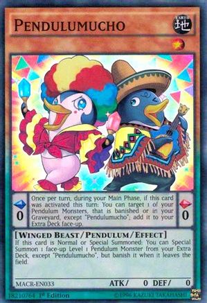 Pendulumucho (Super Rare) (MACR-EN033) - Maximum Crisis Unlimited