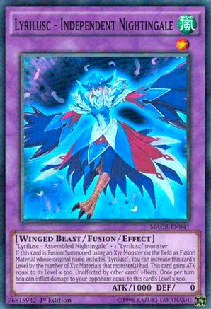 Lyrilusc - Independent Nightingale (Super Rare) (MACR-EN041) - Maximum Crisis 1st Edition