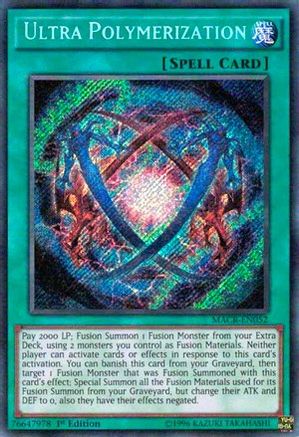 Ultra Polymerization (Secret Rare) (MACR-EN052) - Maximum Crisis 1st Edition