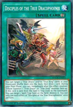 Disciples of the True Dracophoenix (Common) (MACR-EN055) - Maximum Crisis Unlimited