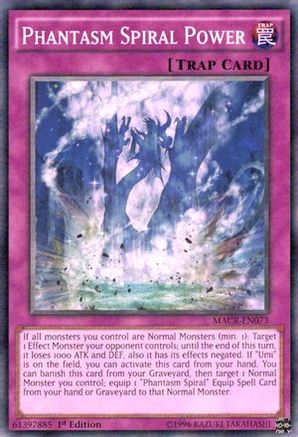 Phantasm Spiral Power (Common) (MACR-EN073) - Maximum Crisis Unlimited