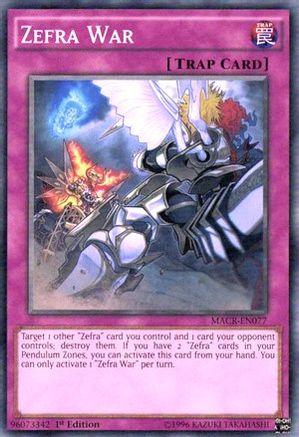 Zefra War (Common) (MACR-EN077) - Maximum Crisis Unlimited