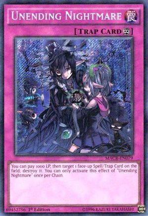 Unending Nightmare (Secret Rare) (MACR-EN079) - Maximum Crisis Unlimited