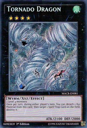 Tornado Dragon (Secret Rare) (MACR-EN081) - Maximum Crisis 1st Edition