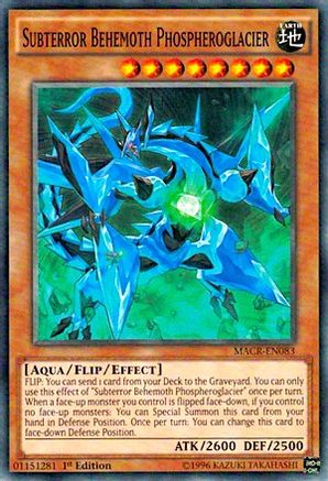 Subterror Behemoth Phospheroglacier (Common) (MACR-EN083) - Maximum Crisis Unlimited