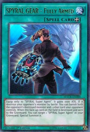 SPYRAL GEAR - Fully Armed (Ultra Rare) (MACR-EN088) - Maximum Crisis Unlimited