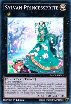 Sylvan Princessprite (Super Rare) (MACR-EN093) - Maximum Crisis Unlimited
