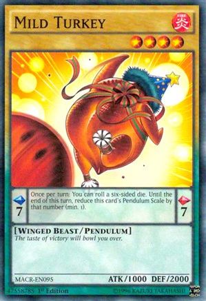Mild Turkey (Common) (MACR-EN095) - Maximum Crisis 1st Edition