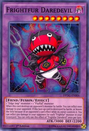 Frightfur Daredevil (Super Rare) (DPDG-EN006) - Duelist Pack: Dimensional Guardians 1st Edition