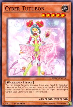 Cyber Tutubon (Common) (DPDG-EN010) - Duelist Pack: Dimensional Guardians 1st Edition