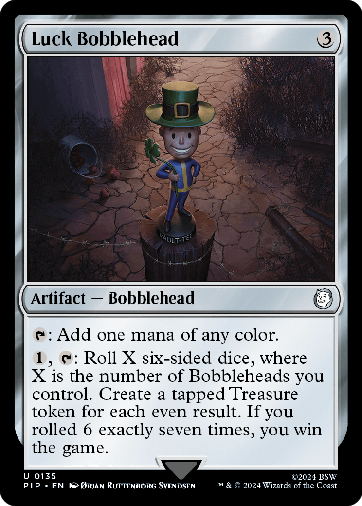Luck Bobblehead (PIP-135) [Fallout] Foil