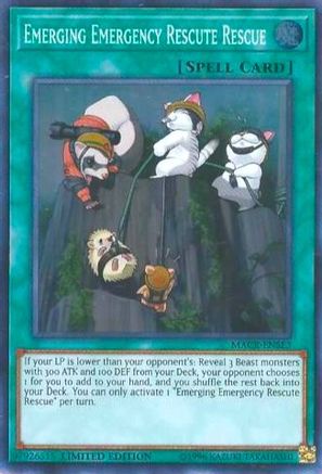 Emerging Emergency Rescute Rescue (Super Rare) (MACR-ENSE3) - Maximum Crisis Limited