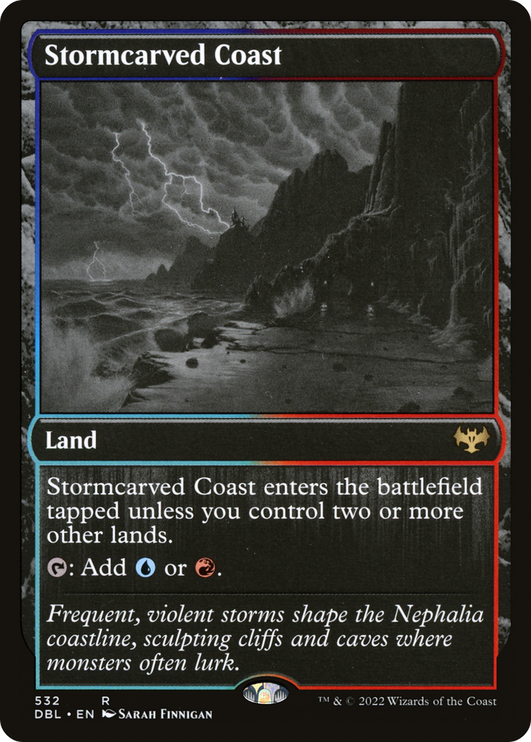 Stormcarved Coast (DBL-532) [Innistrad: Double Feature] Foil