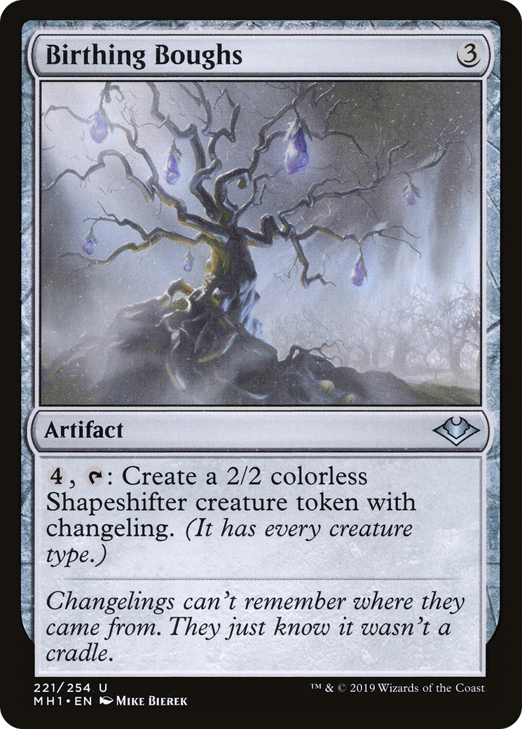 Birthing Boughs (MH1-221) [Modern Horizons] Foil