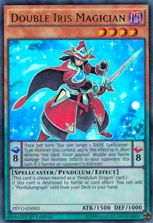 Double Iris Magician (Ultra Rare) (PEVO-EN003) - Pendulum Evolution 1st Edition