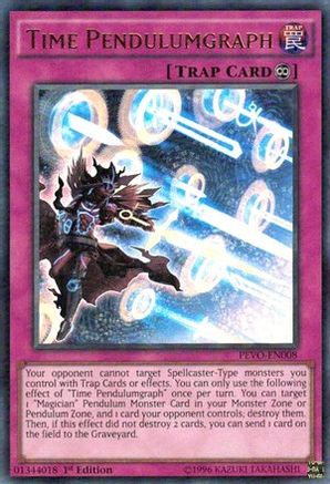 Time Pendulumgraph (Ultra Rare) (PEVO-EN008) - Pendulum Evolution 1st Edition