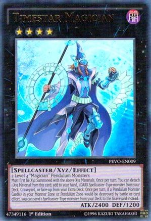Timestar Magician (Ultra Rare) (PEVO-EN009) - Pendulum Evolution 1st Edition