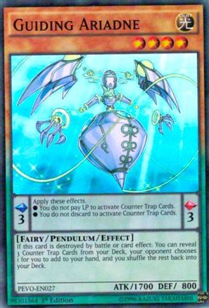 Guiding Ariadne (Super Rare) (PEVO-EN027) - Pendulum Evolution 1st Edition
