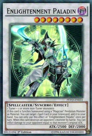 Enlightenment Paladin (Super Rare) (PEVO-EN031) - Pendulum Evolution 1st Edition
